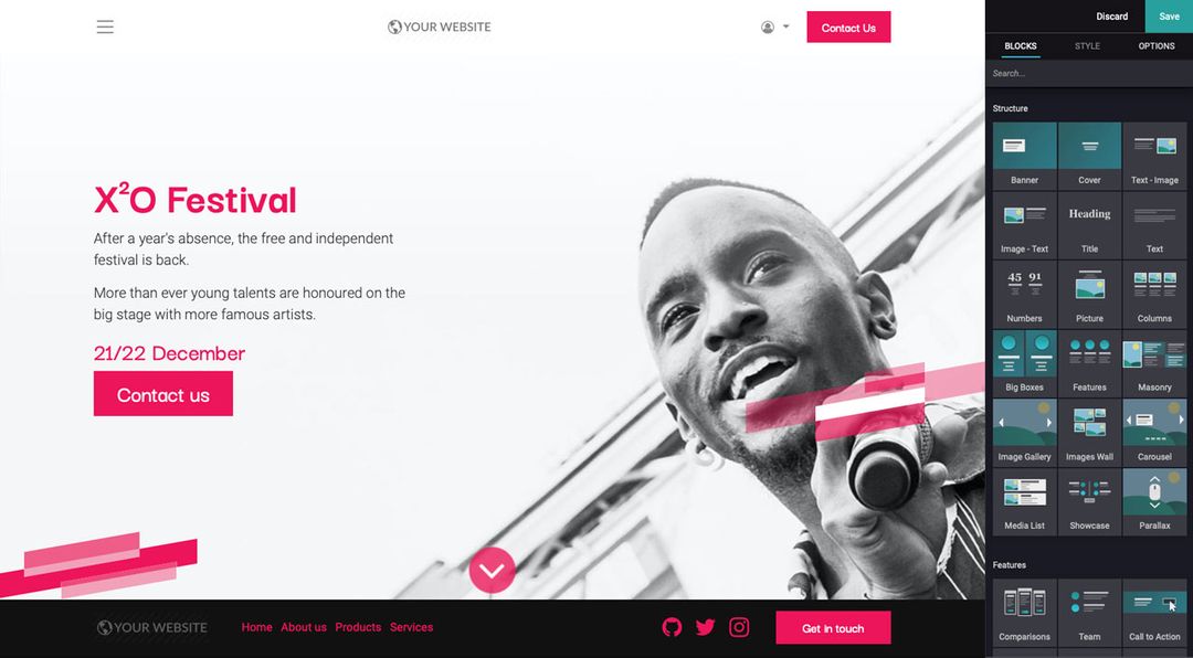 Odoo • Image and Text